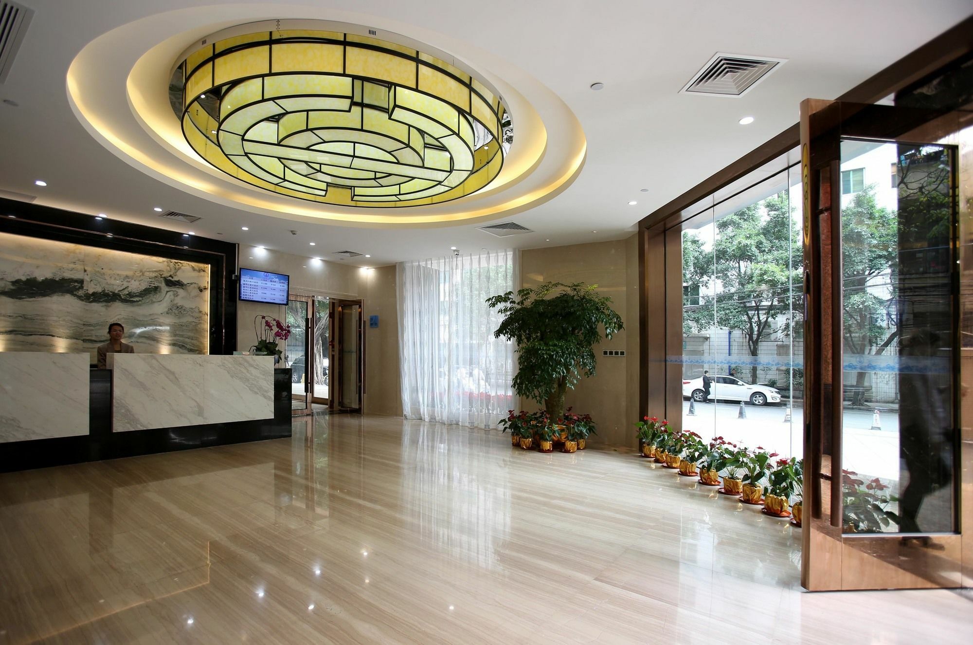 Guangzhou Seaman Club Hotell Exteriör bild
